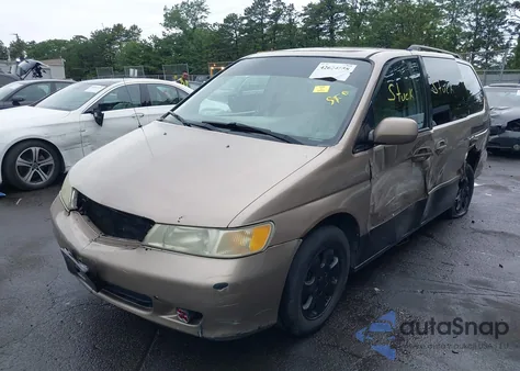 2003 Honda Odyssey Ex из США, поврежденный, VIN 5FNRL18613B009857